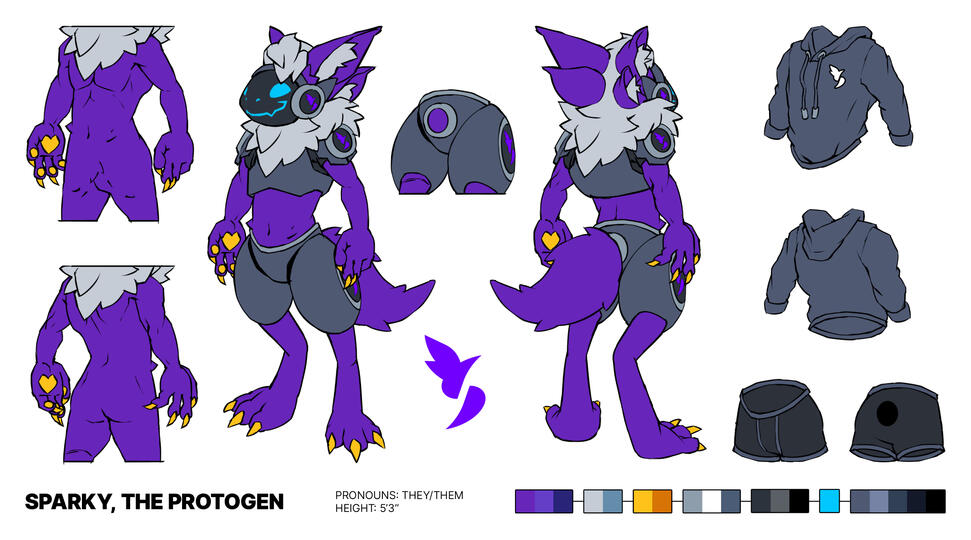 Mortum Character Reference Sheet